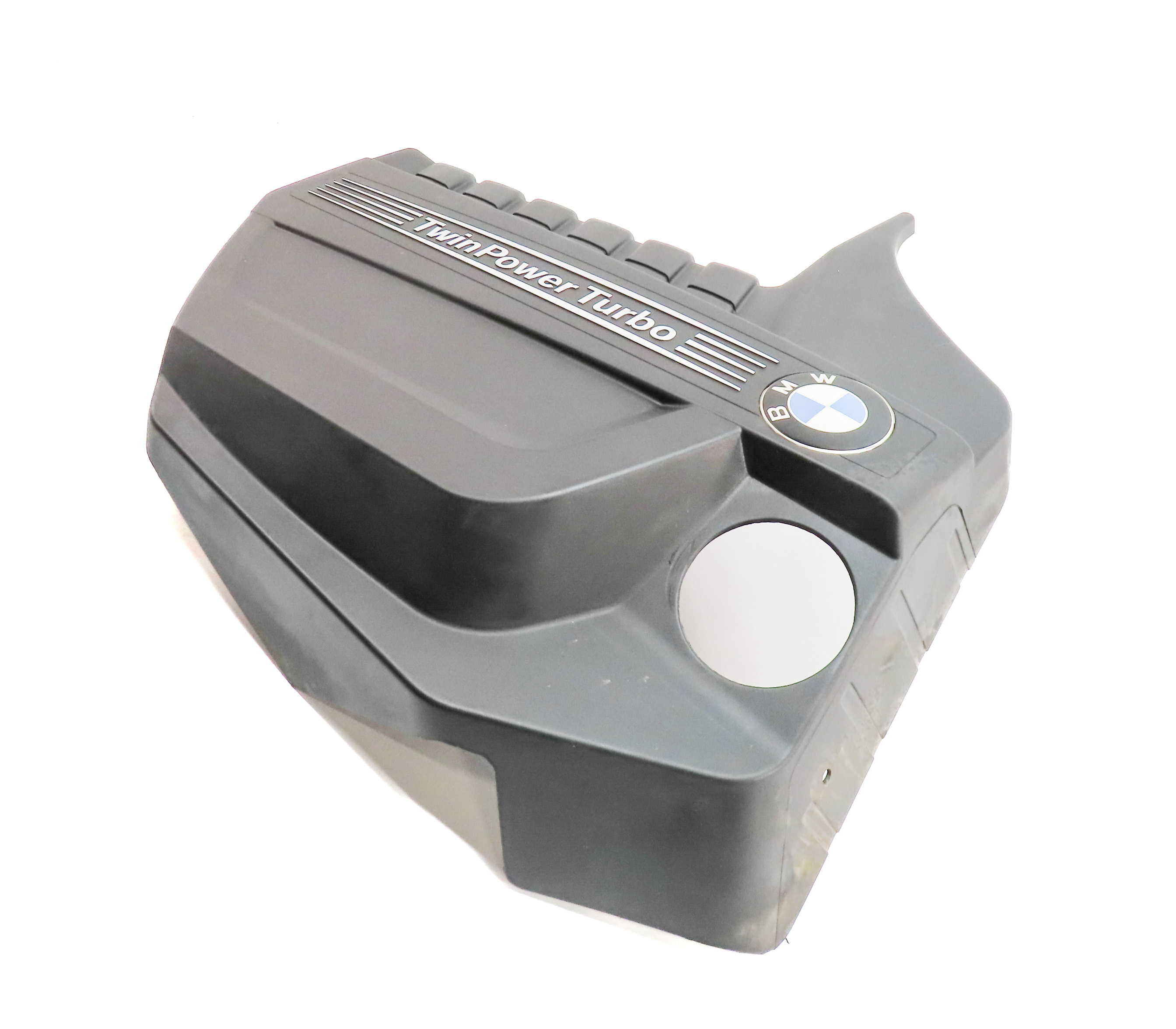 11-18 BMW 535i 640i 740i X3 X5 X6 (F10 F07 F01) 3.0L TURBO N55 ENGINE COVER TRIM — exact item pictured